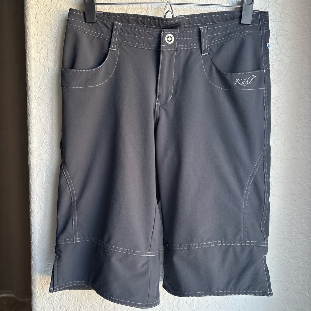 Kuhl Womens 6 Bermuda Shorts Gray Hiking Sierra Outdoor Gorpcore Lightweight